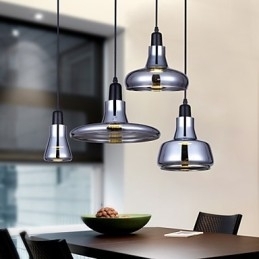 Europeisk Kontraktsfestet Kreativ Nordisk Design Skyggeglass Lysekronelampe