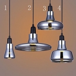 Europeisk Kontraktsfestet Kreativ Nordisk Design Skyggeglass Lysekronelampe