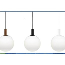 Pendellampe I Glass Med Kontraktsdesign