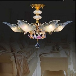 Keramisk Taklampe Lampe 6