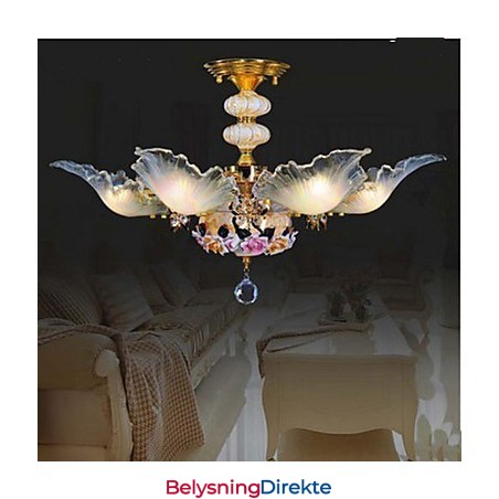 Keramisk Taklampe Lampe 6