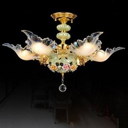 Keramisk Taklampe Lampe 6