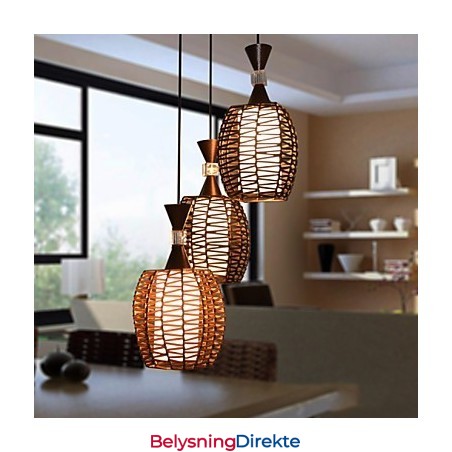 Cany Art Weaving Klassisk Kontraktert Droplight Lampelys