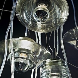 Moderne, Samtidskunstnerisk Glasspendellampe