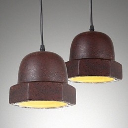 Edison Vintage Industriell Belysning Keramisk Lampe Suspension Armatur Hengende Belysning For Hjemmedekorasjon