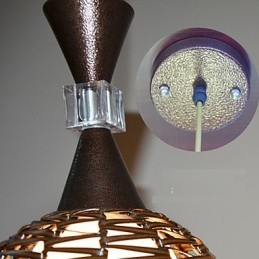 Landlig Cany Art Veving Klassisk Kontraktert Droplight Lampelys