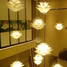 Lotus Moderne Dekor Droplight Lampe