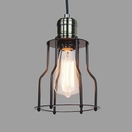 Tradisjonell Klassisk Vintage Mini-Stil Maleri Pendellampe