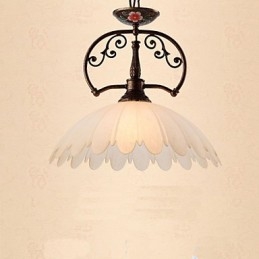 Retro Håndmalt Kunst Pendellampe Belysning Lampebelysning
