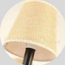 Landlig Retro Lysekrone Med 6 Lys I Ett Nivå