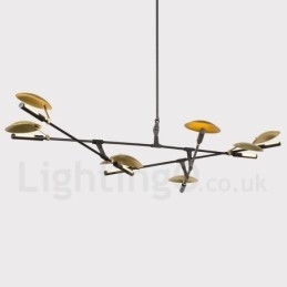 Moderne Samtidslampe Med 8 Lys