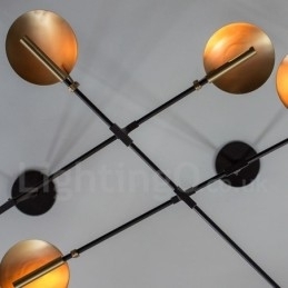 Moderne Samtidslampe Med 8 Lys