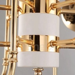 24 Lys Lysekrone Lampe Moderne Samtidsstil Lampe