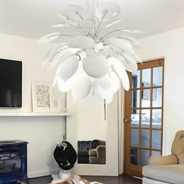 Lysekrone Moderne Samtids Metall