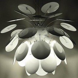 Lysekrone Moderne Samtids Metall