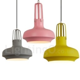 1 Lys Moderne Samtids Pendellampe