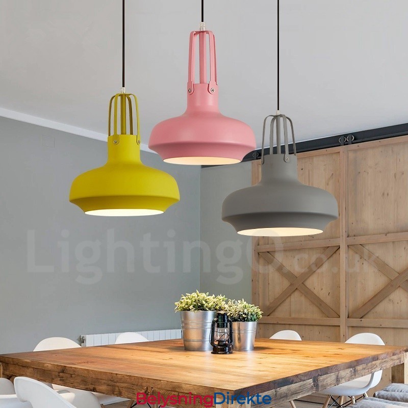 1 Lys Moderne Samtids Pendellampe