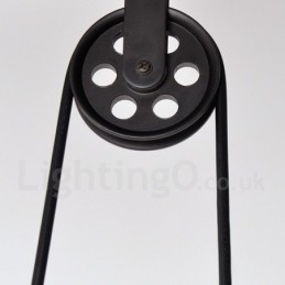 Landlig Vintage Metallpendellampe Med 3 Lys