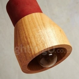 Vintage Trebetong Pendellampe
