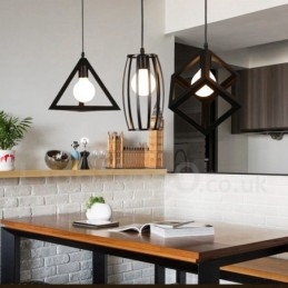 Moderne Samtidsstil Flerfarget Metall 1 Lys Pendellampe