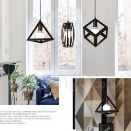 Moderne Samtidsstil Flerfarget Metall 1 Lys Pendellampe