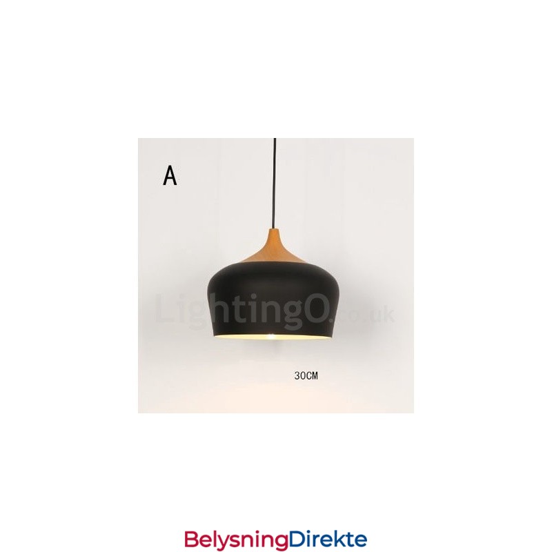 Moderne Samtidsstil 1 Lys Pendellampe