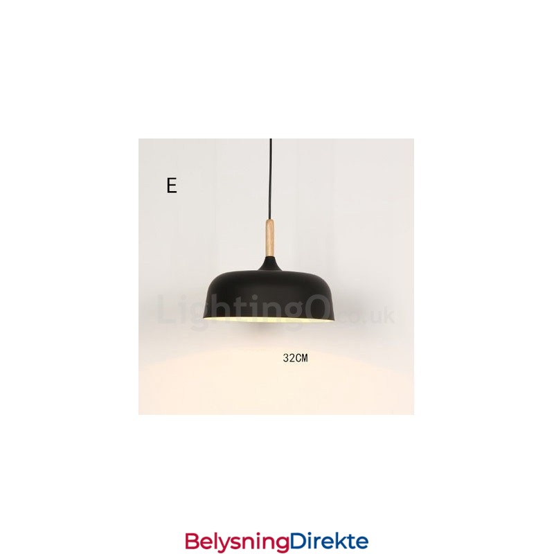 Moderne Samtidsstil 1 Lys Pendellampe