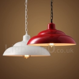 Retro Vintage 1-Lys Pendellampe