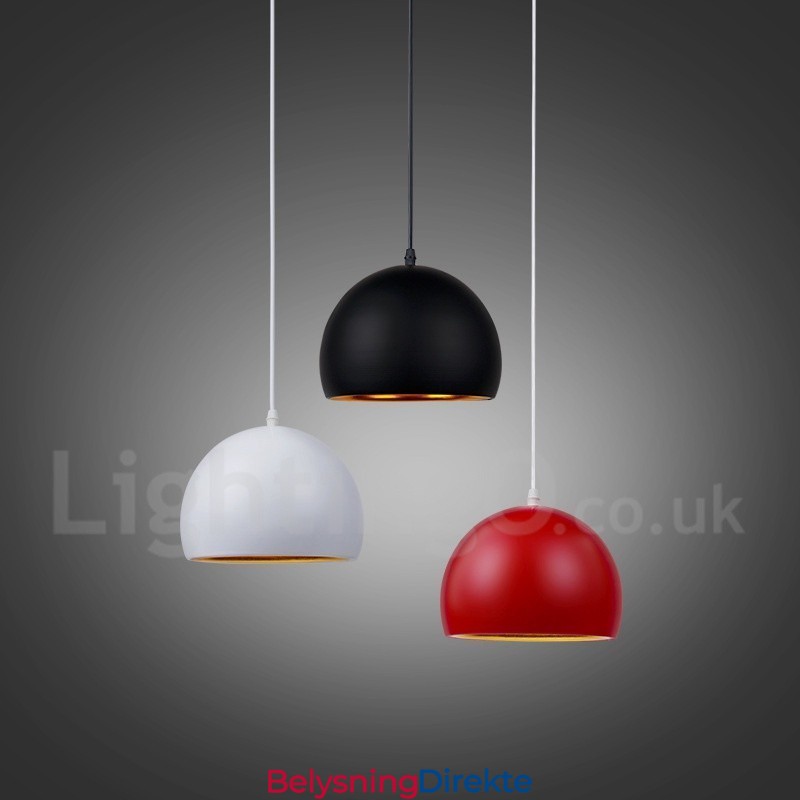 1 Lys Moderne Samtids Pendellampe