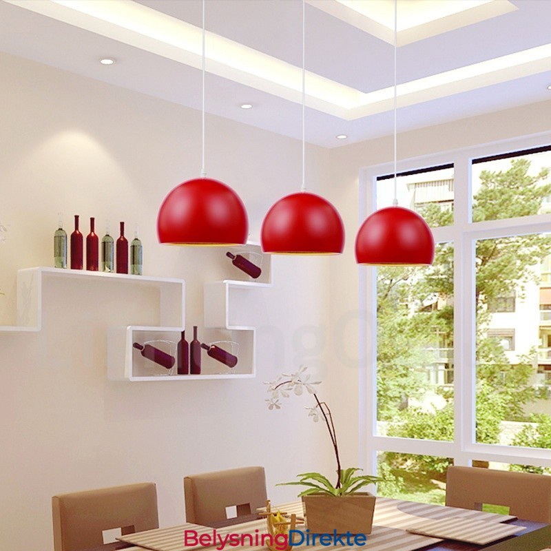 1 Lys Moderne Samtids Pendellampe