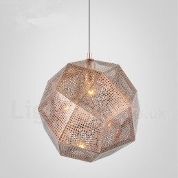 Moderne Og Moderne 1-Lys Globeformet Pendellampe
