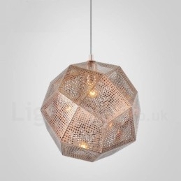 Moderne Og Moderne 1-Lys Globeformet Pendellampe