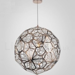 Moderne Og Moderne 1-Lys Globeformet Pendellampe