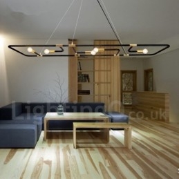 Moderne Og Moderne Pendellampe Med 5 Lys