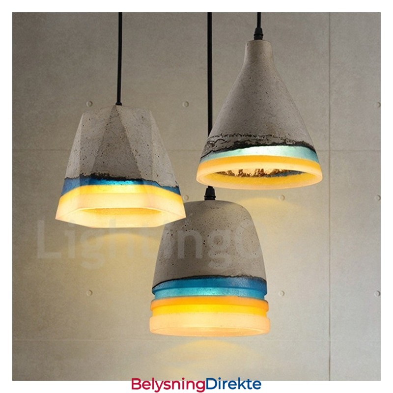 Vintage Betong Pendellampe