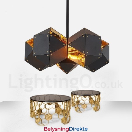Moderne Og Moderne Pendellampe Med 5 Lys