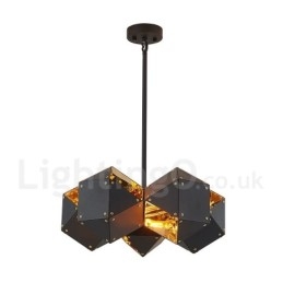 Moderne Og Moderne Pendellampe Med 5 Lys