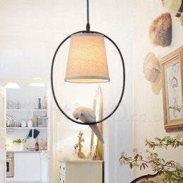 Rustikk Vintage Pendellampe Med 1 Lys