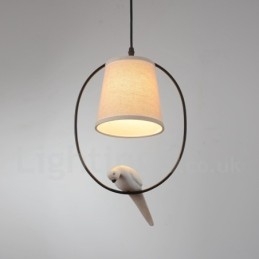 Rustikk Vintage Pendellampe Med 1 Lys