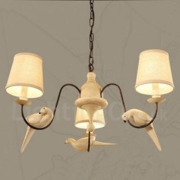 Rustikk Vintage Pendellampe Med 3 Lys