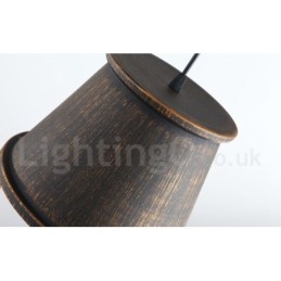 Retro Vintage Metallpendellampe Med 1 Lys