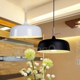 Moderne, Moderne, Tre- Og Metallpendellampe