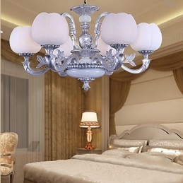 Lysekrone Moderne Samtids Metall