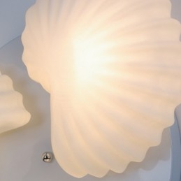 3-Lys Tradisjonell Klassisk Integrert Lysekrone Med Glassskjerm