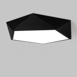 Moderne Samtids Integrert Integrert Metall Innfelt Lampe