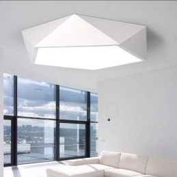 Moderne Samtids Integrert Integrert Metall Innfelt Lampe