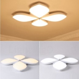 4-Lys Moderne Samtidskunst Integrert Metall Innfelt Lampe