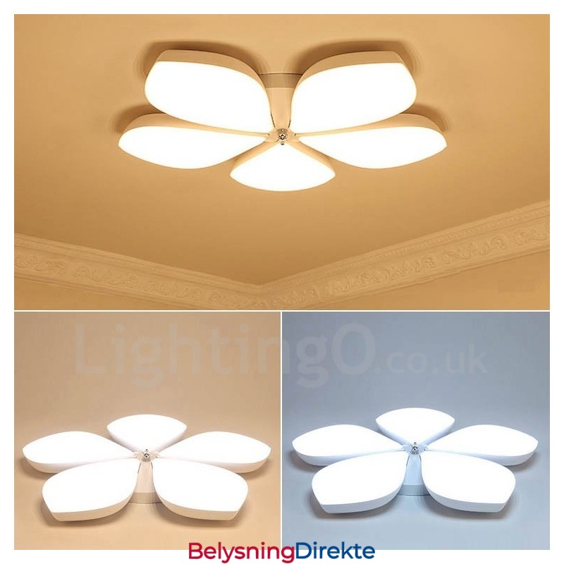 5-Lys Moderne, Samtidskunst Integrert Metalllampe Med Innfelt Montering