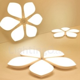 6 Lys Moderne Samtidskunst Integrert Metall Innfelt Lampe