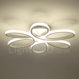 Moderne, Samtidskunstnerisk Integrert Innfelt Lampe